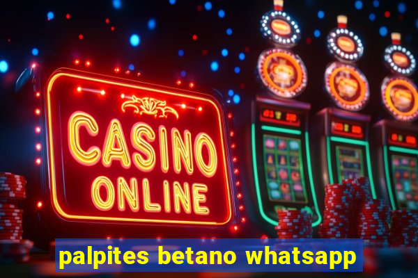 palpites betano whatsapp